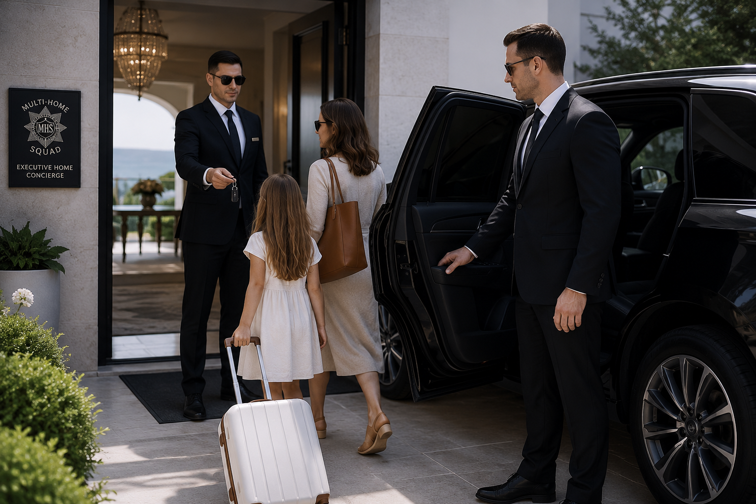 Family assistance and guest coordination